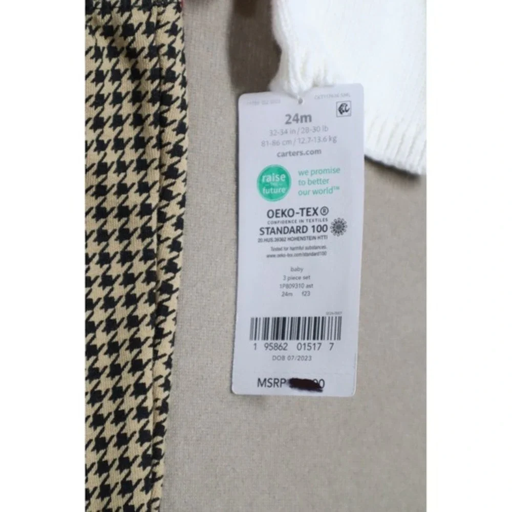 Carter's Infant Girl's 3-Piece Little Cardigan Set - Size 24M‎